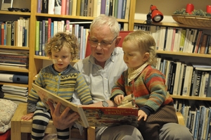 Albert and his grandchildren