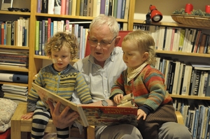 Albert and his grandchildren